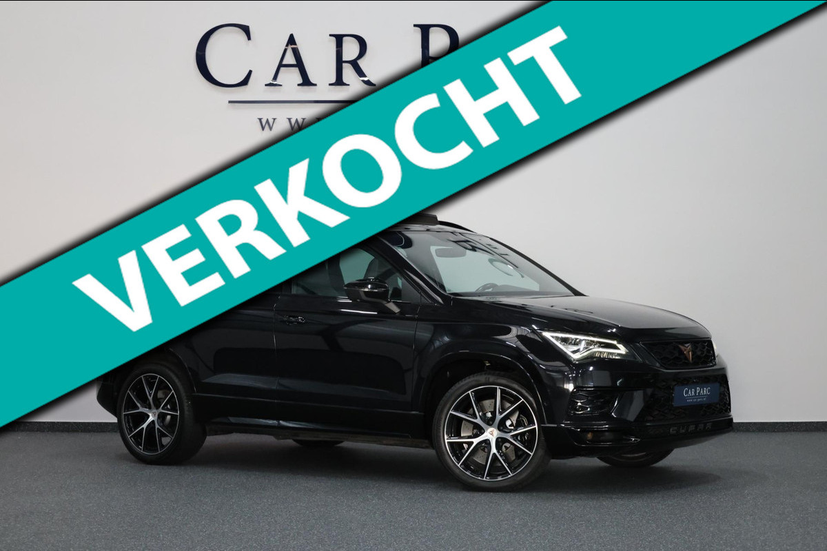 CUPRA Ateca 2.0 TSI 4DRIVE 300+PK LED/VIRTUAL/SFEER/BEATS/PANO/KUIP+ALCANTARA+S.VERWARMING/19" LMV/CAM/ACC/ECC/12 MDN GARANTIE! CUPRA Ateca 2.0 TSI 4DRIVE 300+PK LED/VIRTUAL/SFEER/BEATS/PANO/KUIP+ALCANTARA+S.VERWARMING/19" LMV/CAM/ACC/ECC/12 MDN GARANTIE!