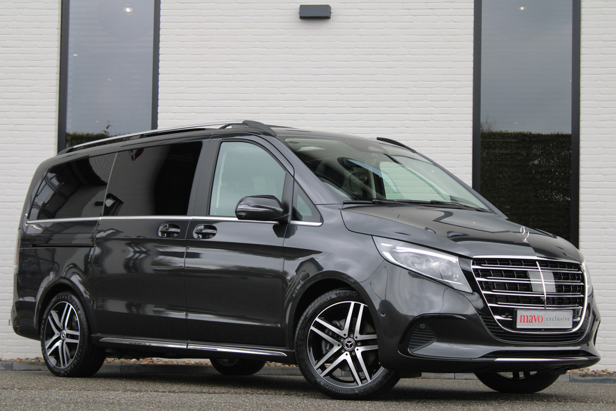 Mercedes-Benz V-Klasse 300d / Exclusive / 6/7-Pers / Luchtv / Pano / INCL BTW-BPM / 2x Elec Schuifd / 360 Cam / Burmester / Vol Opties / NIEUW!! Mercedes-Benz V-Klasse 300d / Exclusive / 6/7-Pers / Luchtv / Pano / INCL BTW-BPM / 2x Elec Schuifd / 360 Cam / Burmester / Vol Opties / NIEUW!!