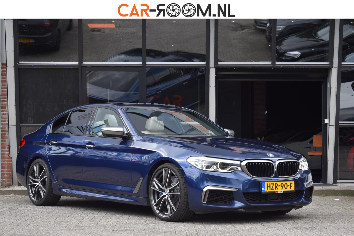 BMW 5 Serie M550i xDrive High Executive HUD Pano Lane ACC B&W Sfeer BMW 5 Serie M550i xDrive High Executive HUD Pano Lane ACC B&W Sfeer