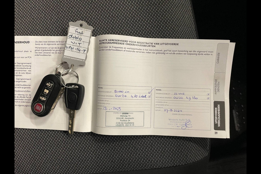 Fiat Dobló Cargo 1.6 MJ 105pk L1H1 Airco 04-2022