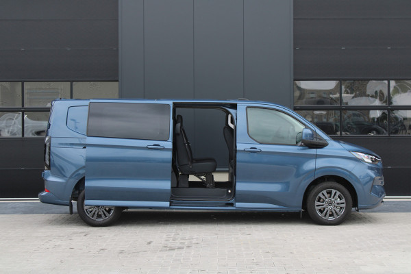 Ford Transit Custom 320 2.0 TDCI L2H1 Limited DC 170pk - Adaptive Cruise - Blind Spot - Navigatie - LED - Stoelverwarming - Rijklaar Ford Transit Custom 320 2.0 TDCI L2H1 Limited DC 170pk - Adaptive Cruise - Blind Spot - Navigatie - LED - Stoelverwarming - Rijklaar