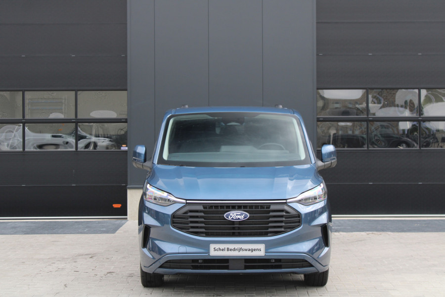 Ford Transit Custom 320 2.0 TDCI L2H1 Limited DC 170pk - Adaptive Cruise - Blind Spot - Navigatie - LED - Stoelverwarming - Rijklaar Ford Transit Custom 320 2.0 TDCI L2H1 Limited DC 170pk - Adaptive Cruise - Blind Spot - Navigatie - LED - Stoelverwarming - Rijklaar