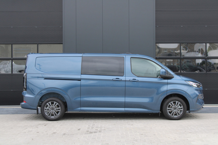 Ford Transit Custom 320 2.0 TDCI L2H1 Limited DC 170pk - Adaptive Cruise - Blind Spot - Navigatie - LED - Stoelverwarming - Rijklaar Ford Transit Custom 320 2.0 TDCI L2H1 Limited DC 170pk - Adaptive Cruise - Blind Spot - Navigatie - LED - Stoelverwarming - Rijklaar