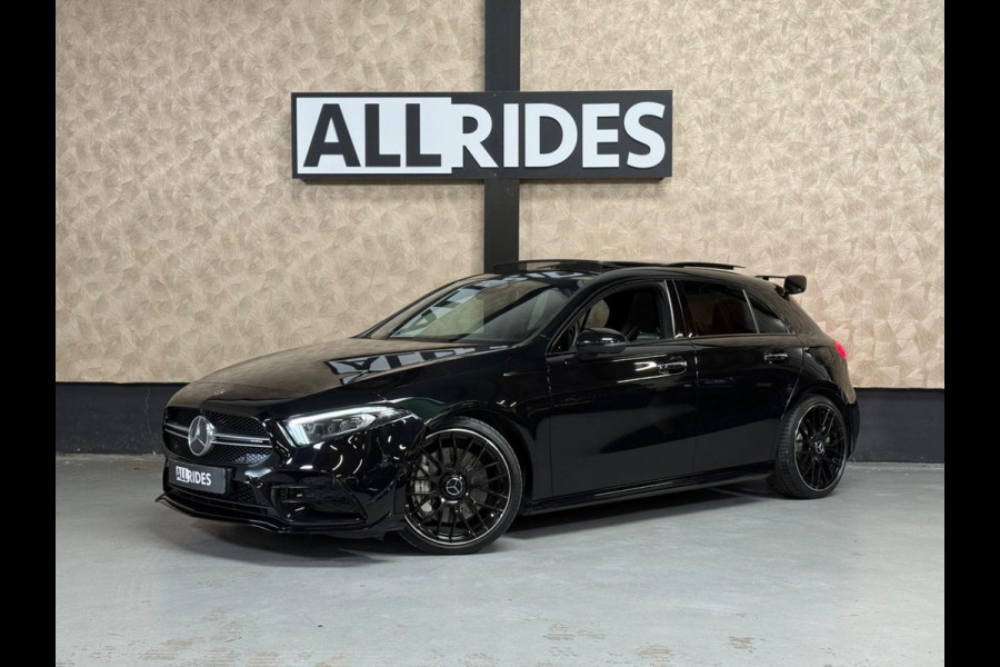 Mercedes-Benz A-Klasse AMG 35 4MATIC | Pano | schaalstoelen | keyless | aero pakket | stoelverkoeling Mercedes-Benz A-Klasse AMG 35 4MATIC | Pano | schaalstoelen | keyless | aero pakket | stoelverkoeling