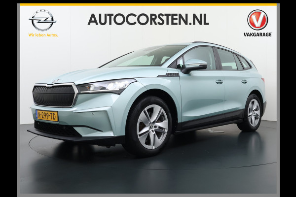 Škoda ENYAQ iV 60 Trekhaak Panoramadak Camera Navi Ecc Apple Carplay Android Auto Cruise Control Pdc DAB Lmv 19" Keyless Led Connected services Origineel Nederlandse Auto
