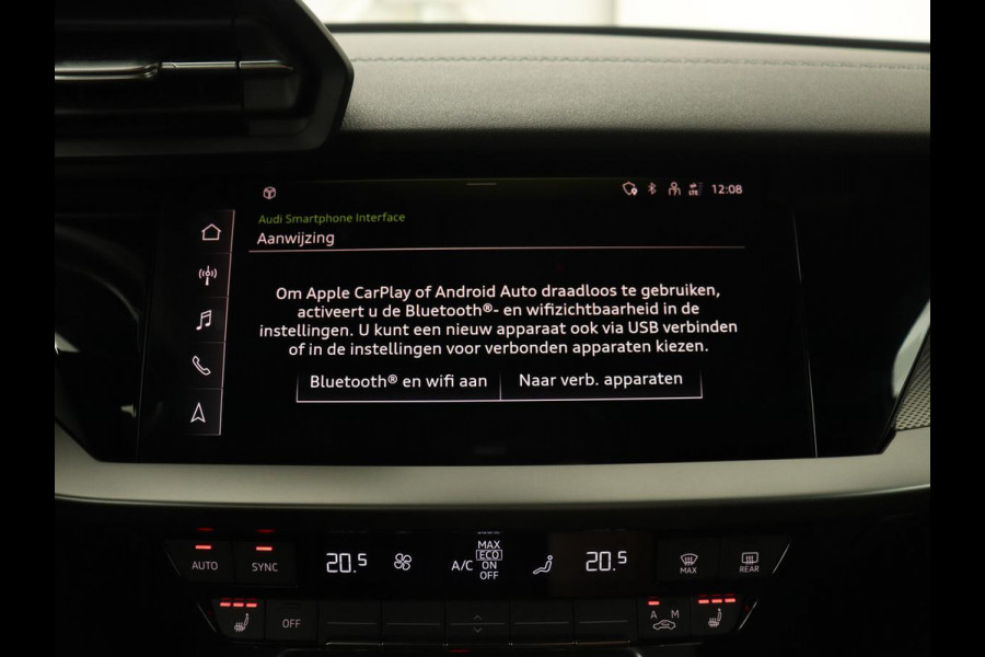 Audi A3 40 TFSI e Advanced edition | S-line | Full LED | Half Leder | Carplay | Adaptive Cruise | Stoelverwarming | LMV 18 inch | PHEV Audi A3 40 TFSI e Advanced edition | S-line | Full LED | Half Leder | Carplay | Adaptive Cruise | Stoelverwarming | LMV 18 inch | PHEV
