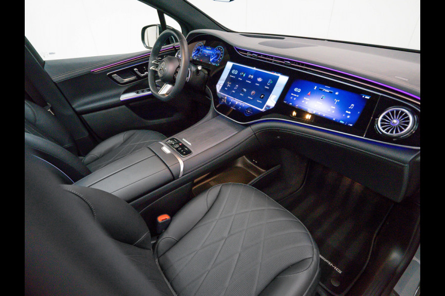 Mercedes-Benz EQE SUV EQE 350 4MATIC AMG Line | NIGHT | € 66.100 ex BTW | Alpingrau | Nappaleder