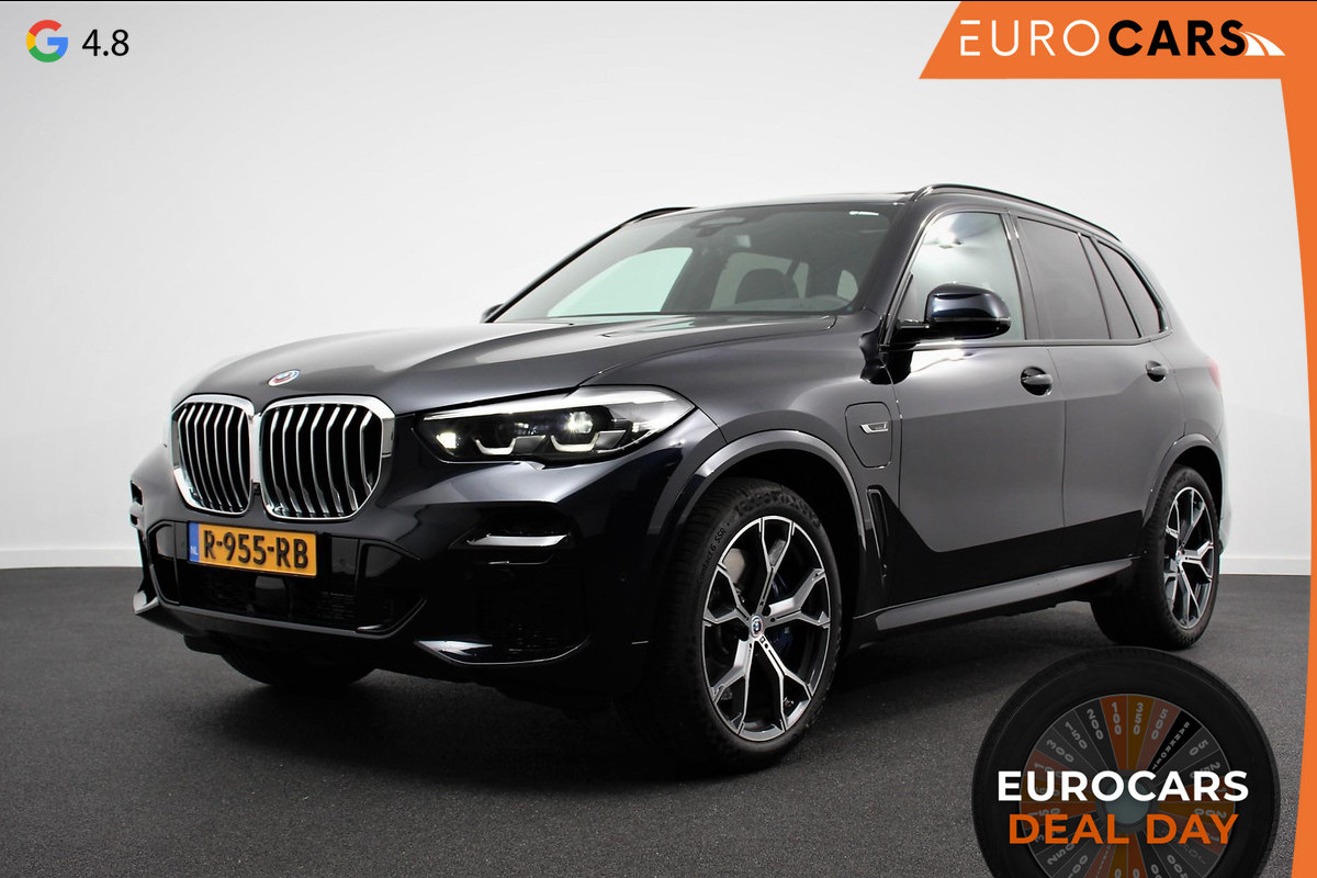 BMW X5 xDrive45e 394pk High Executive M-Sport PHEV 6 cilinder Panoramisch schuif-kantel dak Harman Kardon Head up display Lederen bekleding Electrische verstelling comfort stoelen BMW X5 xDrive45e 394pk High Executive M-Sport PHEV 6 cilinder Panoramisch schuif-kantel dak Harman Kardon Head up display Lederen bekleding Electrische verstelling comfort stoelen