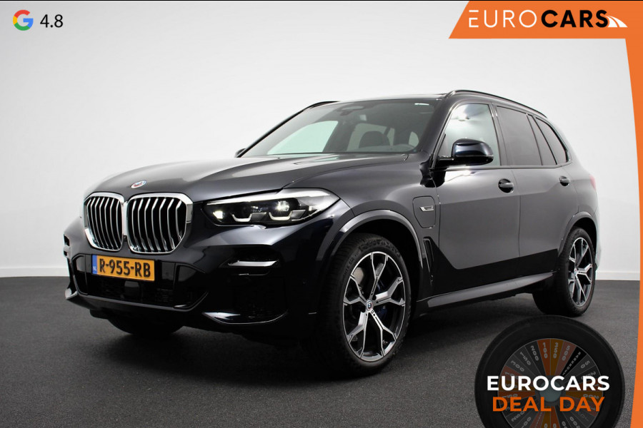 BMW X5 xDrive45e 394pk High Executive M-Sport PHEV 6 cilinder Panoramisch schuif-kantel dak Harman Kardon Head up display Lederen bekleding Electrische verstelling comfort stoelen BMW X5 xDrive45e 394pk High Executive M-Sport PHEV 6 cilinder Panoramisch schuif-kantel dak Harman Kardon Head up display Lederen bekleding Electrische verstelling comfort stoelen