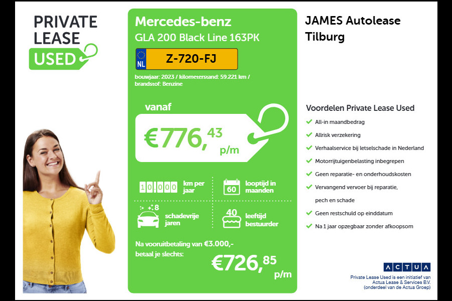Mercedes-Benz GLA 200 Black Line 163PK CAMERA | NAVI | STOF-LEDER Mercedes-Benz GLA 200 Black Line 163PK CAMERA | NAVI | STOF-LEDER