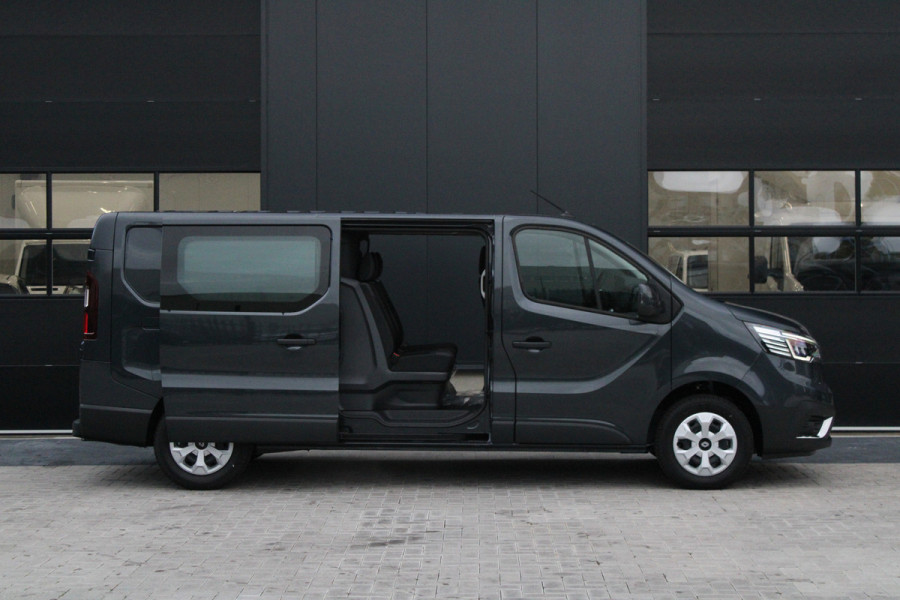 Renault Trafic 2.0 Blue dCi 130pk T29 L2H1 Advance Dubbele Cabine - Carplay - Android - 2x Schuifdeur - Passagiersstoel - Camera - LED - Rijkla