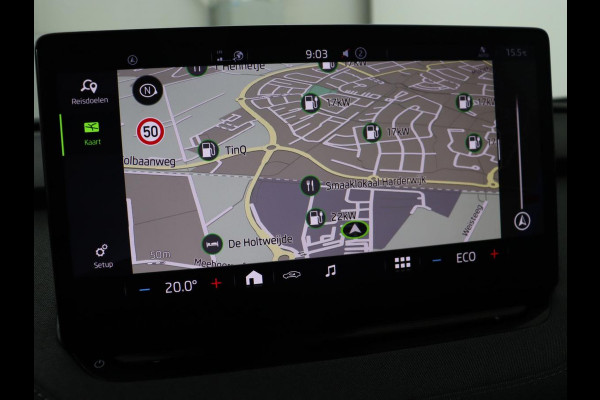 Škoda ENYAQ iV 80 | Matrix LED | Carplay | Camera | Navigatie | Sfeerverlichting | Half leder | Stuurverwarming | Cruise control | Parkeerhulp