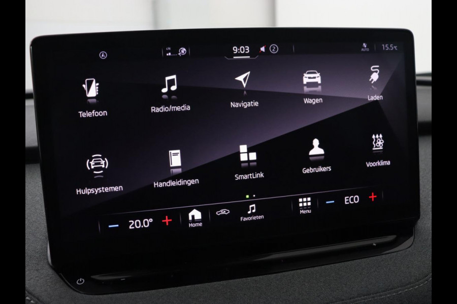 Škoda ENYAQ iV 80 | Matrix LED | Carplay | Camera | Navigatie | Sfeerverlichting | Half leder | Stuurverwarming | Cruise control | Parkeerhulp