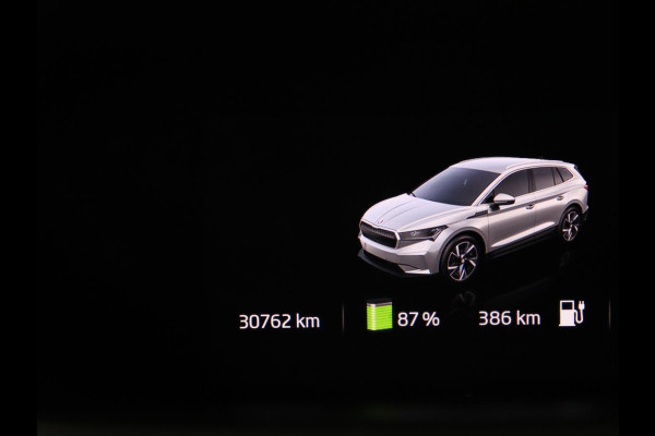 Škoda ENYAQ iV 80 | Matrix LED | Carplay | Camera | Navigatie | Sfeerverlichting | Half leder | Stuurverwarming | Cruise control | Parkeerhulp