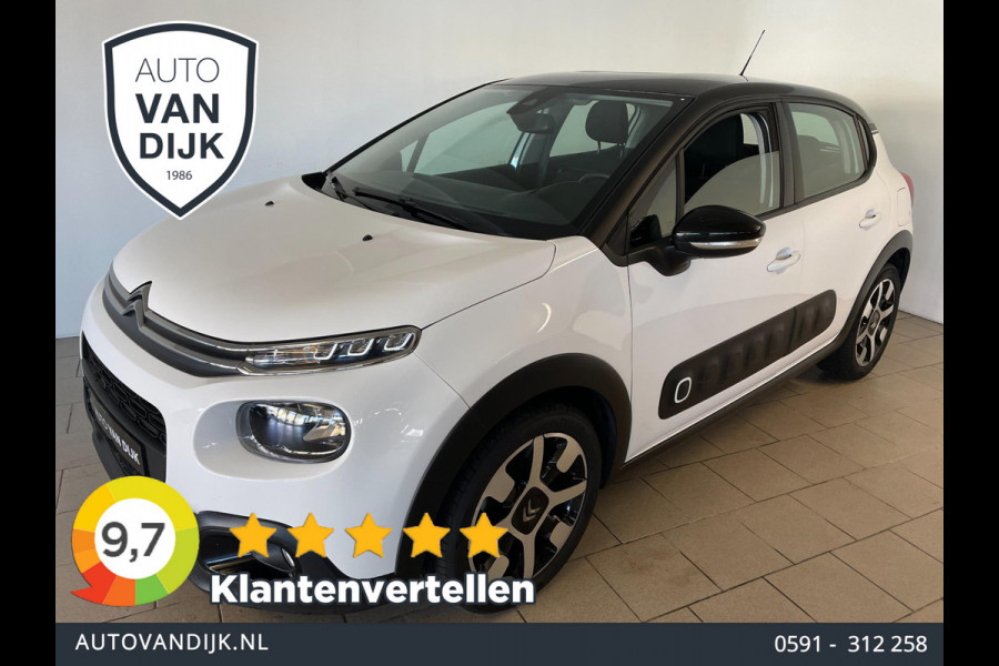 Citroën C3 1.2 PureTech S&S Shine AIRCO NAVI CRUISE BLUETOOTH CAMERA VELGEN ELEK RAMEN CENT VERG ZEER NETTE AUTO Citroën C3 1.2 PureTech S&S Shine AIRCO NAVI CRUISE BLUETOOTH CAMERA VELGEN ELEK RAMEN CENT VERG ZEER NETTE AUTO