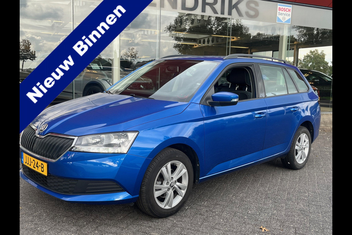 Škoda Fabia 1.0 TSI 95pk Ambition Wagon | Airco | Cruise | DAB | LM velgen | occasion Škoda Fabia 1.0 TSI 95pk Ambition Wagon | Airco | Cruise | DAB | LM velgen | occasion