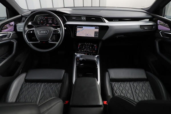 Audi e-tron Sportback 55 S quattro 95 kWh | 408PK | Luchtvering | Head-up | Keyles-go | Sfeerverlichting | B&O | Matrix-led | S-Stoelen | Leder | 2020
