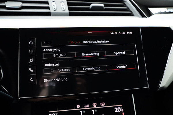 Audi e-tron Sportback 55 S quattro 95 kWh | 408PK | Luchtvering | Head-up | Keyles-go | Sfeerverlichting | B&O | Matrix-led | S-Stoelen | Leder | 2020
