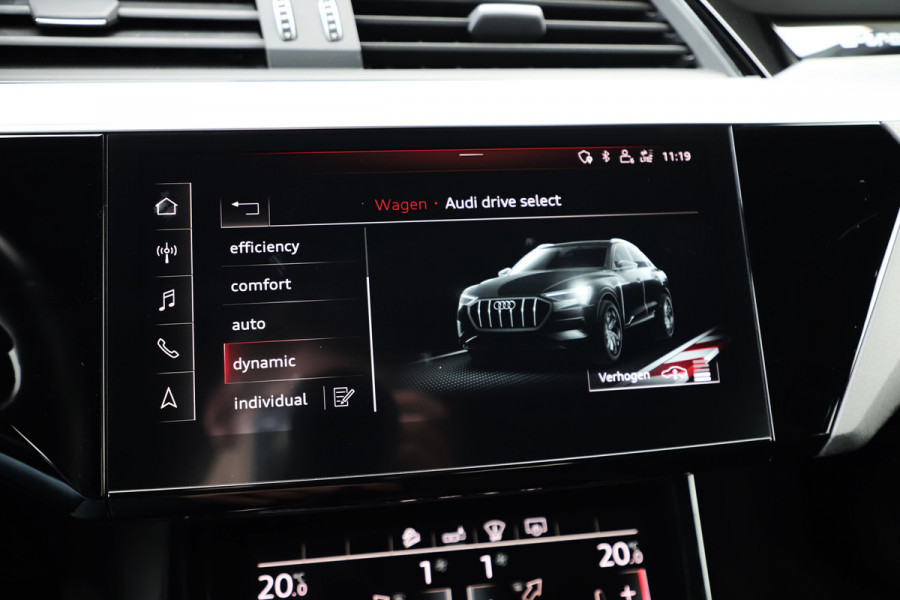 Audi e-tron Sportback 55 S quattro 95 kWh | 408PK | Luchtvering | Head-up | Keyles-go | Sfeerverlichting | B&O | Matrix-led | S-Stoelen | Leder | 2020
