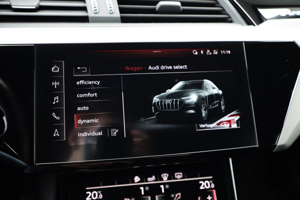 Audi e-tron Sportback 55 S quattro 95 kWh | 408PK | Luchtvering | Head-up | Keyles-go | Sfeerverlichting | B&O | Matrix-led | S-Stoelen | Leder | 2020