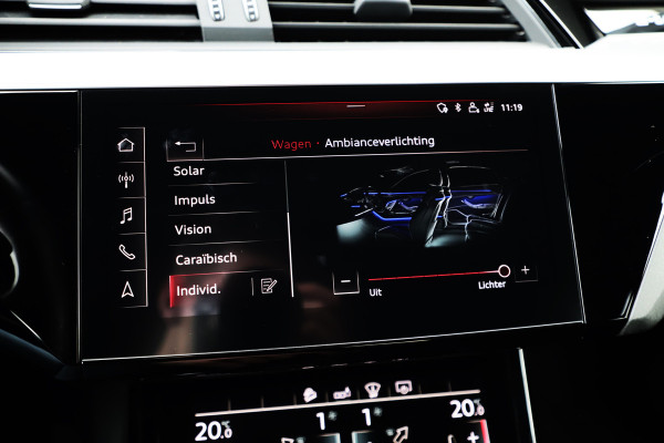 Audi e-tron Sportback 55 S quattro 95 kWh | 408PK | Luchtvering | Head-up | Keyles-go | Sfeerverlichting | B&O | Matrix-led | S-Stoelen | Leder | 2020