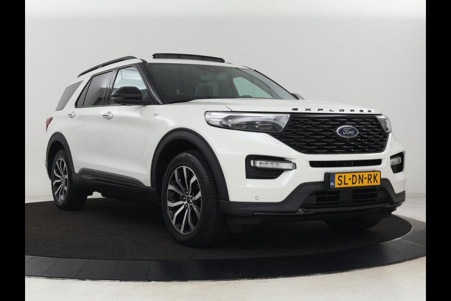 Ford Explorer 3.0 V6 EcoBoost PHEV ST-Line 7-persoons | Panoramadak | Stoelventilatie | Leder | Trekhaak | Adaptive cruise | 360 Camera | Carplay | B&O Sound | Navigatie | Keyless Ford Explorer 3.0 V6 EcoBoost PHEV ST-Line 7-persoons | Panoramadak | Stoelventilatie | Leder | Trekhaak | Adaptive cruise | 360 Camera | Carplay | B&O Sound | Navigatie | Keyless