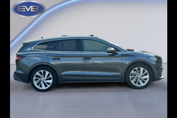 Škoda ENYAQ iV 80, panoramadak, achteruitrijcamera, stoel-stuurverwarming, 1/2 leder, vele opties,, eerste eigenaar