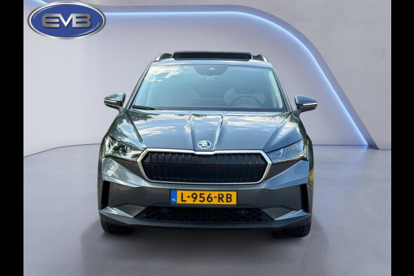 Škoda ENYAQ iV 80, panoramadak, achteruitrijcamera, stoel-stuurverwarming, 1/2 leder, vele opties,, eerste eigenaar