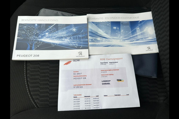 Peugeot 208 1.2 PureTech Blue Lion, 5 deurs, airco, parkeersensoren, cruisecontrol,Nederlandse auto met nationale auto pas