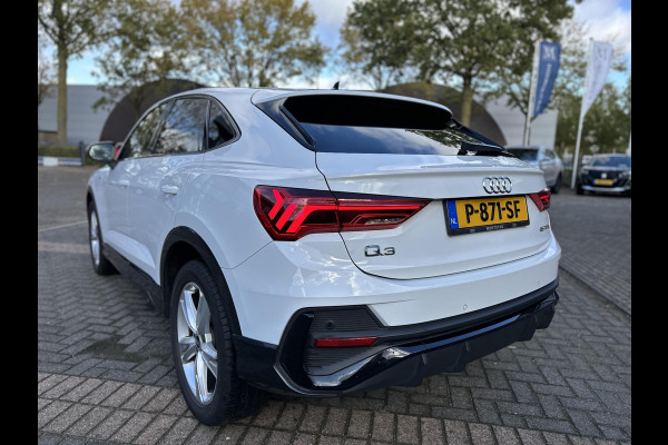Audi Q3 Sportback 45 TFSI e S Edition PLUG IN HYBRIDE||2x S-LINE BINNEN + BUITEN| ADAPTIVE CRUISE| DODE HOEK | ELEK. TREKHAAK| DIG. DASH| Audi Q3 Sportback 45 TFSI e S Edition PLUG IN HYBRIDE||2x S-LINE BINNEN + BUITEN| ADAPTIVE CRUISE| DODE HOEK | ELEK. TREKHAAK| DIG. DASH|