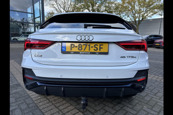 Audi Q3 Sportback 45 TFSI e S Edition PLUG IN HYBRIDE||2x S-LINE BINNEN + BUITEN| ADAPTIVE CRUISE| DODE HOEK | ELEK. TREKHAAK| DIG. DASH| Audi Q3 Sportback 45 TFSI e S Edition PLUG IN HYBRIDE||2x S-LINE BINNEN + BUITEN| ADAPTIVE CRUISE| DODE HOEK | ELEK. TREKHAAK| DIG. DASH|