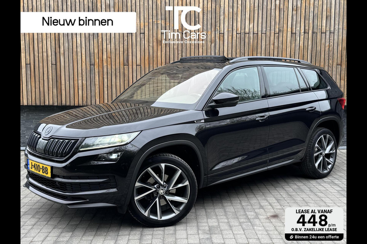 Škoda Kodiaq 1.5 TSI Sportline Automaat | Panoramadak | ACC adaptieve cruise control | 20 inch lichtmetalen velgen | Dodehoek detectie | LED Škoda Kodiaq 1.5 TSI Sportline Automaat | Panoramadak | ACC adaptieve cruise control | 20 inch lichtmetalen velgen | Dodehoek detectie | LED