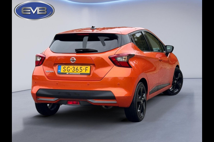 Nissan Micra 0.9 IG-T Tekna, achteruitrijcamera, climaat control, navigatie, 17 inch, vele opties Nissan Micra 0.9 IG-T Tekna, achteruitrijcamera, climaat control, navigatie, 17 inch, vele opties
