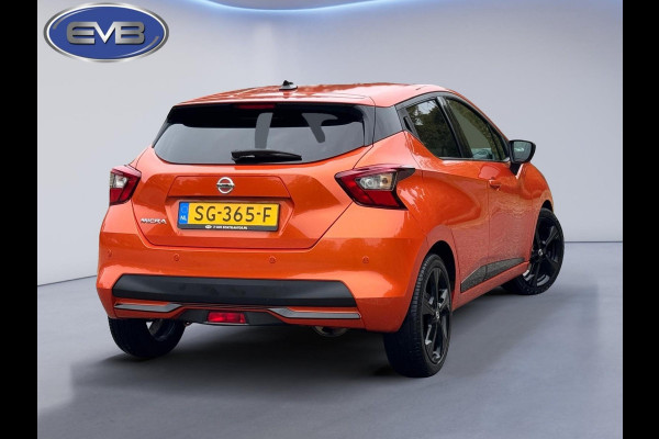 Nissan Micra 0.9 IG-T Tekna, achteruitrijcamera, climaat control, navigatie, 17 inch, vele opties Nissan Micra 0.9 IG-T Tekna, achteruitrijcamera, climaat control, navigatie, 17 inch, vele opties