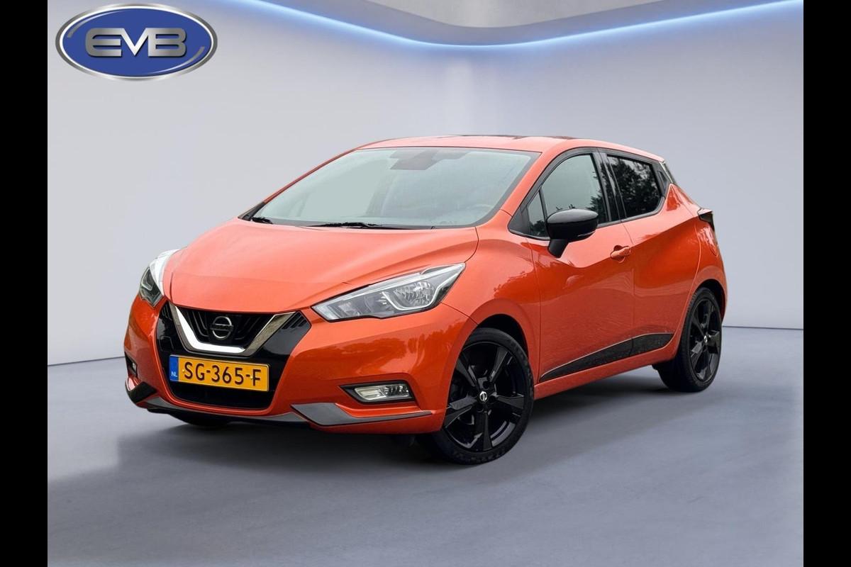 Nissan Micra 0.9 IG-T Tekna, achteruitrijcamera, climaat control, navigatie, 17 inch, vele opties Nissan Micra 0.9 IG-T Tekna, achteruitrijcamera, climaat control, navigatie, 17 inch, vele opties