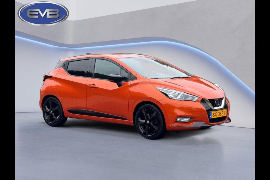 Nissan Micra 0.9 IG-T Tekna, achteruitrijcamera, climaat control, navigatie, 17 inch, vele opties Nissan Micra 0.9 IG-T Tekna, achteruitrijcamera, climaat control, navigatie, 17 inch, vele opties