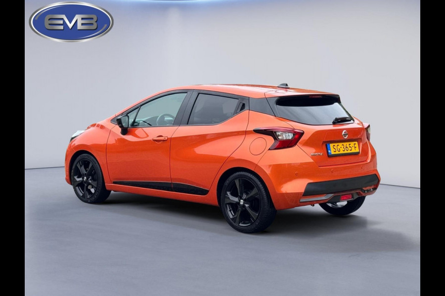Nissan Micra 0.9 IG-T Tekna, achteruitrijcamera, climaat control, navigatie, 17 inch, vele opties Nissan Micra 0.9 IG-T Tekna, achteruitrijcamera, climaat control, navigatie, 17 inch, vele opties