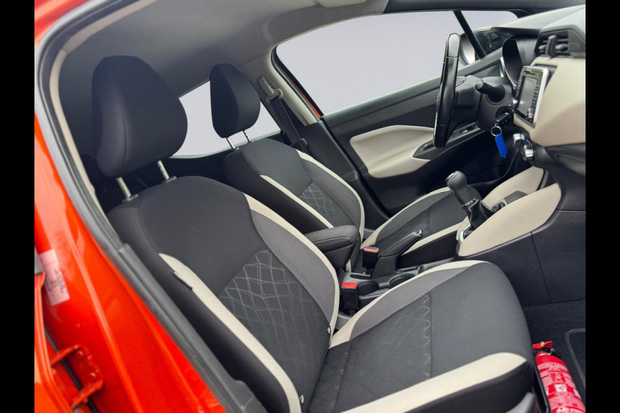 Nissan Micra 0.9 IG-T Tekna, achteruitrijcamera, climaat control, navigatie, 17 inch, vele opties Nissan Micra 0.9 IG-T Tekna, achteruitrijcamera, climaat control, navigatie, 17 inch, vele opties