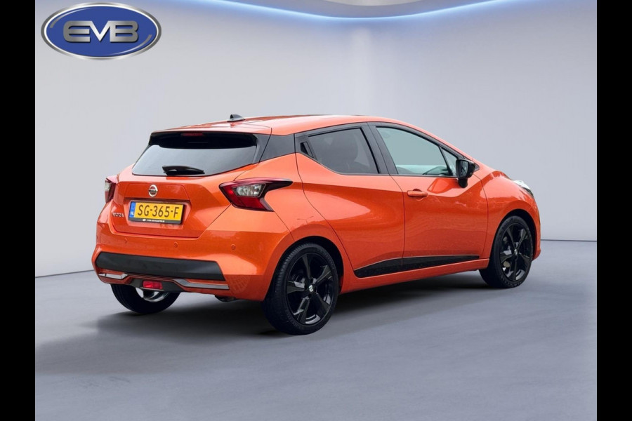 Nissan Micra 0.9 IG-T Tekna, achteruitrijcamera, climaat control, navigatie, 17 inch, vele opties Nissan Micra 0.9 IG-T Tekna, achteruitrijcamera, climaat control, navigatie, 17 inch, vele opties
