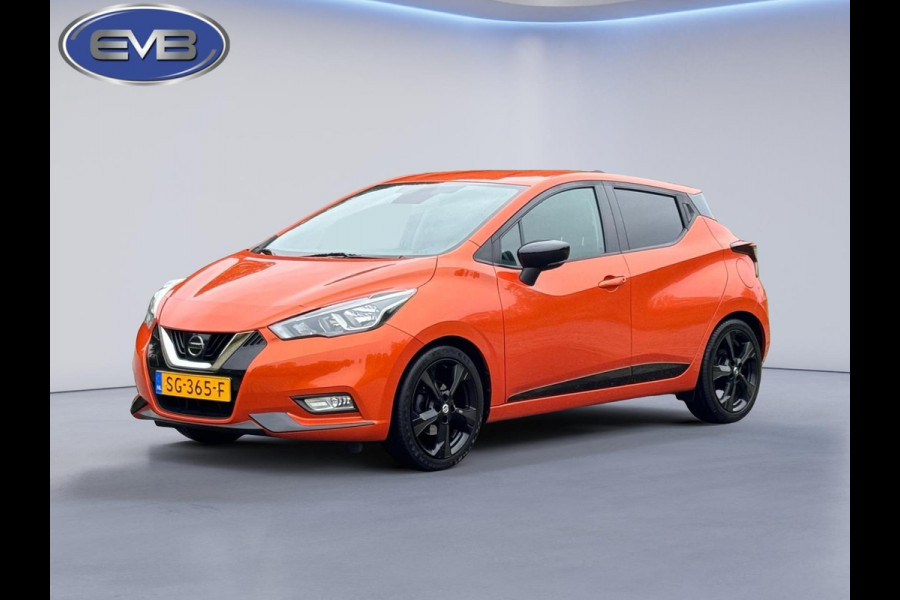 Nissan Micra 0.9 IG-T Tekna, achteruitrijcamera, climaat control, navigatie, 17 inch, vele opties Nissan Micra 0.9 IG-T Tekna, achteruitrijcamera, climaat control, navigatie, 17 inch, vele opties