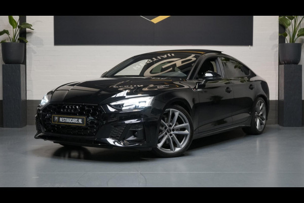 Audi A5 Sportback 35 TFSI 3x S-Line Black Optik AUTOMAAT-ACC-ALCANTARA-AUDI SOUND-CAMERA-KEYLESS-MATRIX-PANORAMA-