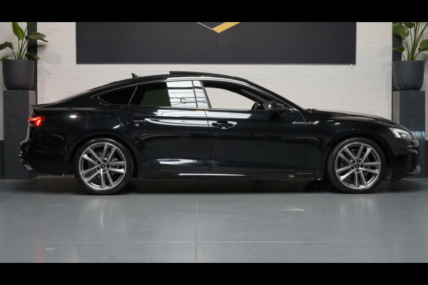 Audi A5 Sportback 35 TFSI 3x S-Line Black Optik AUTOMAAT-ACC-ALCANTARA-AUDI SOUND-CAMERA-KEYLESS-MATRIX-PANORAMA-