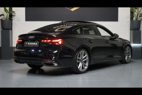 Audi A5 Sportback 35 TFSI 3x S-Line Black Optik AUTOMAAT-ACC-ALCANTARA-AUDI SOUND-CAMERA-KEYLESS-MATRIX-PANORAMA-
