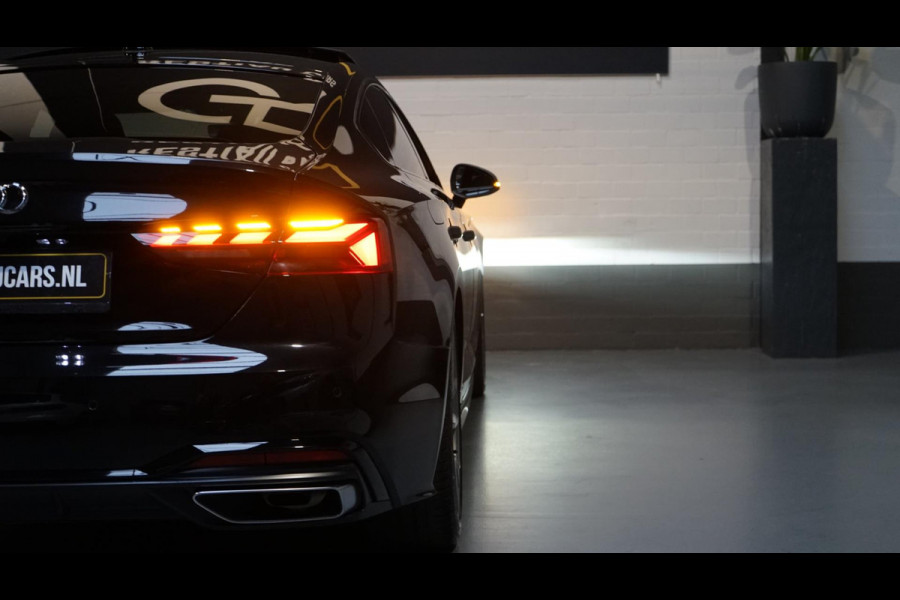 Audi A5 Sportback 35 TFSI 3x S-Line Black Optik AUTOMAAT-ACC-ALCANTARA-AUDI SOUND-CAMERA-KEYLESS-MATRIX-PANORAMA-