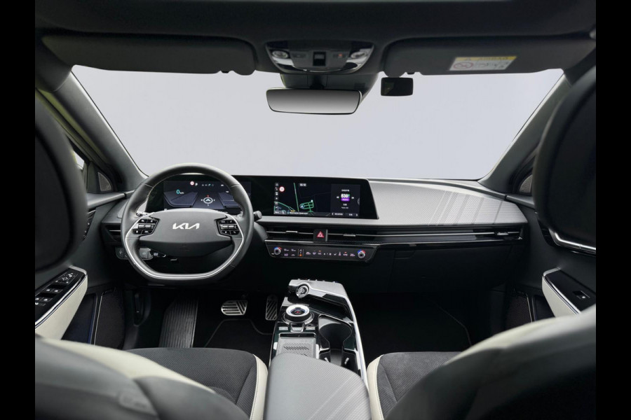 Kia Ev6 GT-Line 325 pk AWD 77.4 kWh, matgrijs, panoramadak , 20 inch, camera, vele opties, Nederlandse auto met nationale auto pas