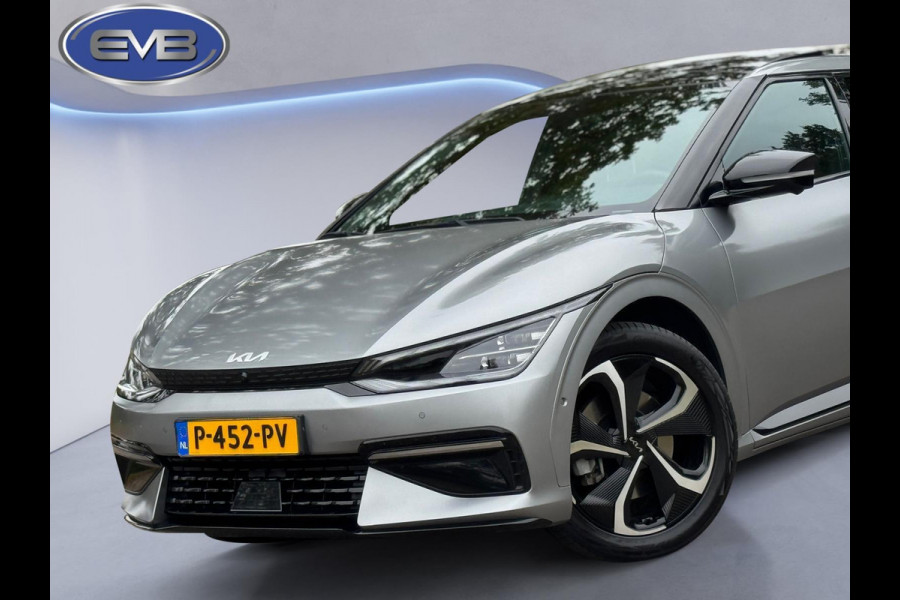 Kia Ev6 GT-Line 325 pk AWD 77.4 kWh, matgrijs, panoramadak , 20 inch, camera, vele opties, Nederlandse auto met nationale auto pas