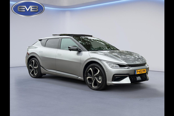 Kia Ev6 GT-Line 325 pk AWD 77.4 kWh, matgrijs, panoramadak , 20 inch, camera, vele opties, Nederlandse auto met nationale auto pas