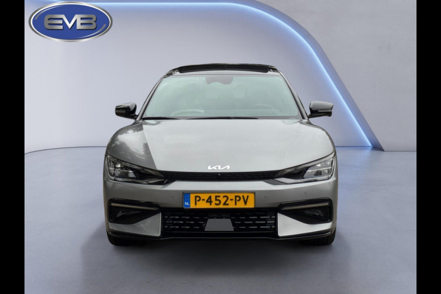 Kia Ev6 GT-Line 325 pk AWD 77.4 kWh, matgrijs, panoramadak , 20 inch, camera, vele opties, Nederlandse auto met nationale auto pas