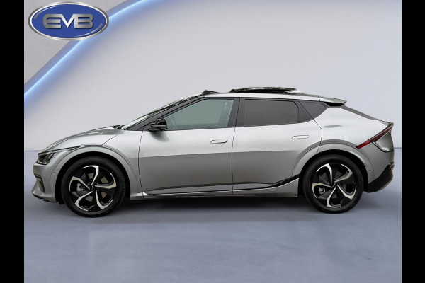 Kia Ev6 GT-Line 325 pk AWD 77.4 kWh, matgrijs, panoramadak , 20 inch, camera, vele opties, Nederlandse auto met nationale auto pas