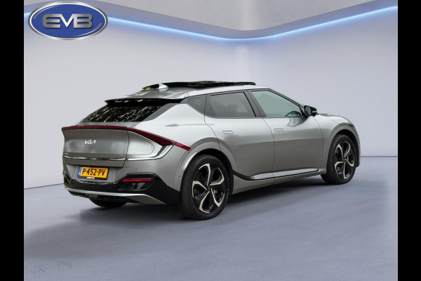 Kia Ev6 GT-Line 325 pk AWD 77.4 kWh, matgrijs, panoramadak , 20 inch, camera, vele opties, Nederlandse auto met nationale auto pas